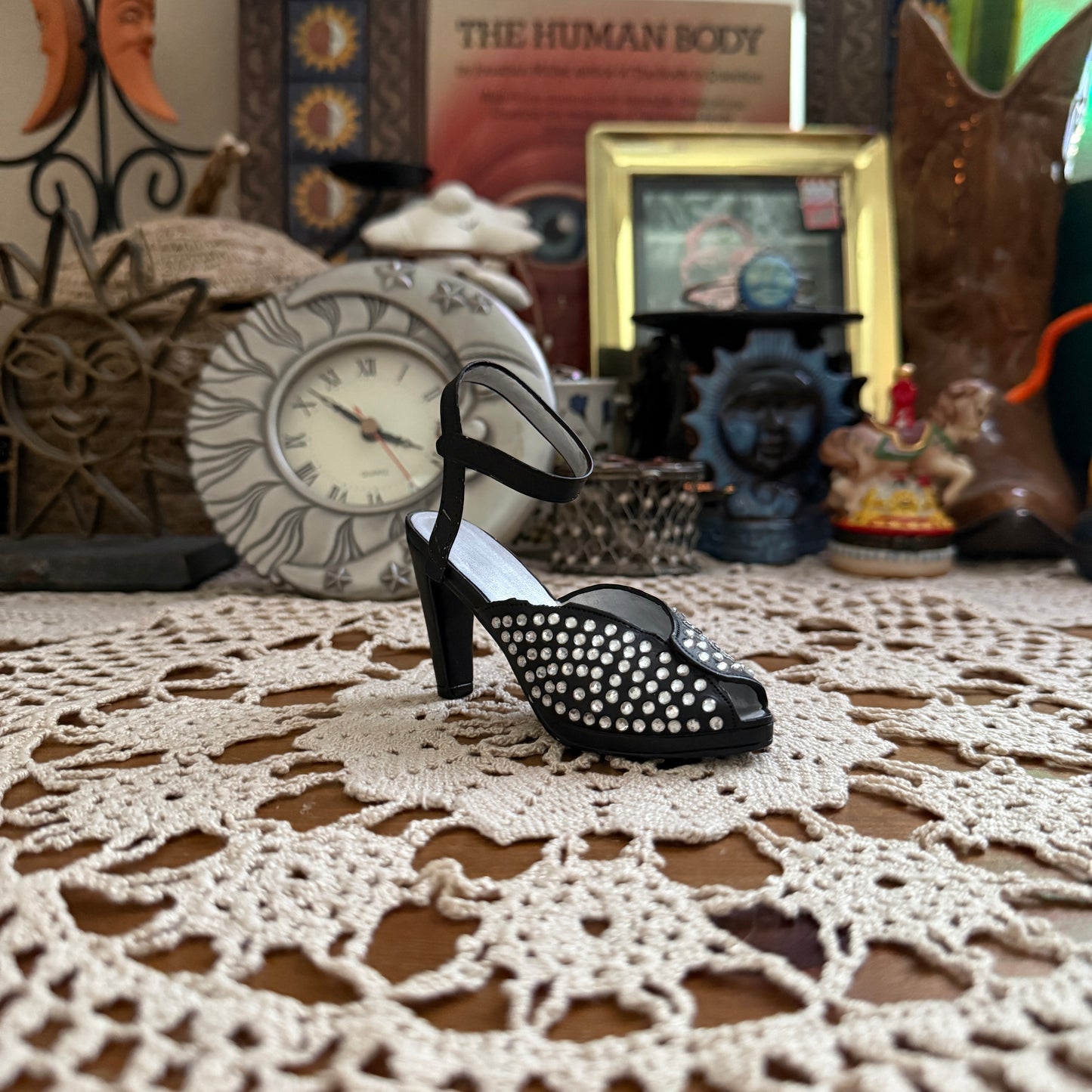 whimsical high heel trinket collectable