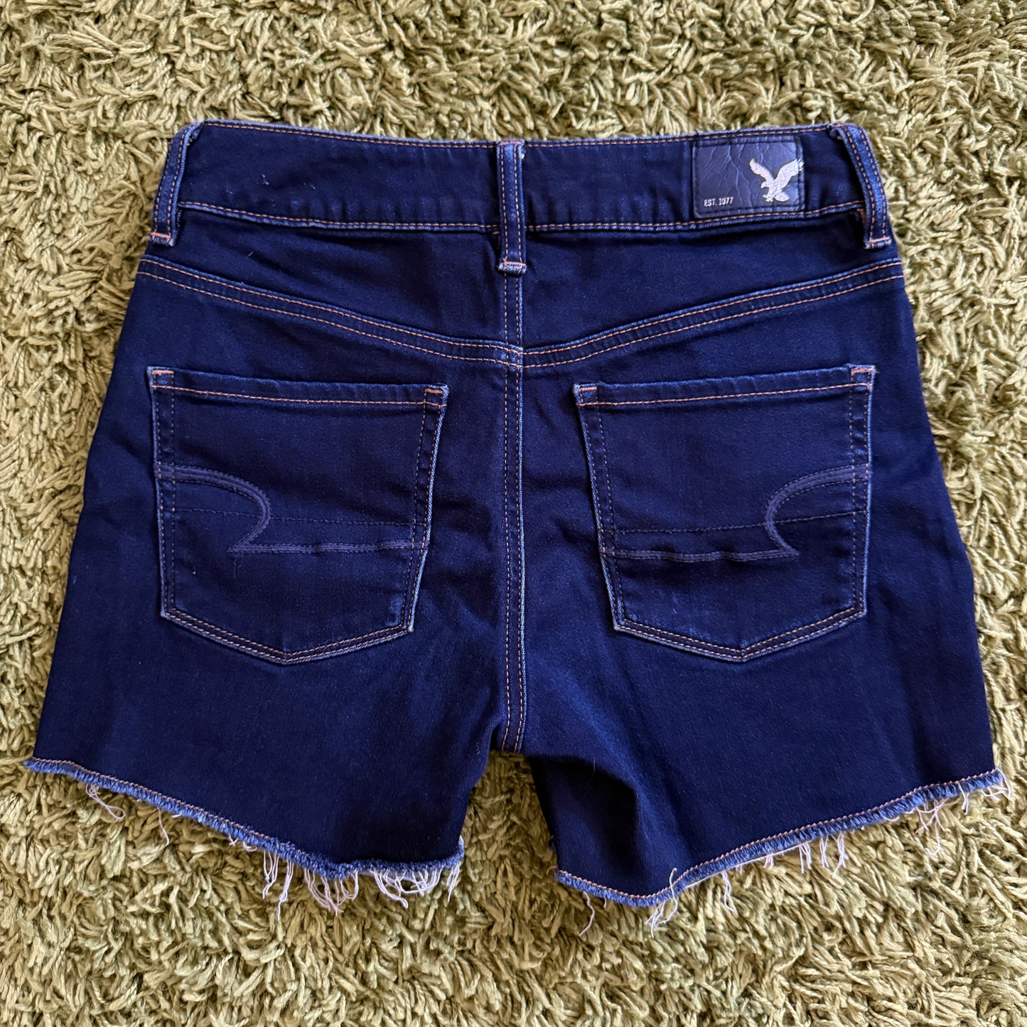 whimsy 90s y2k AMERICAN EAGLE OUTFITTERS denim shorts