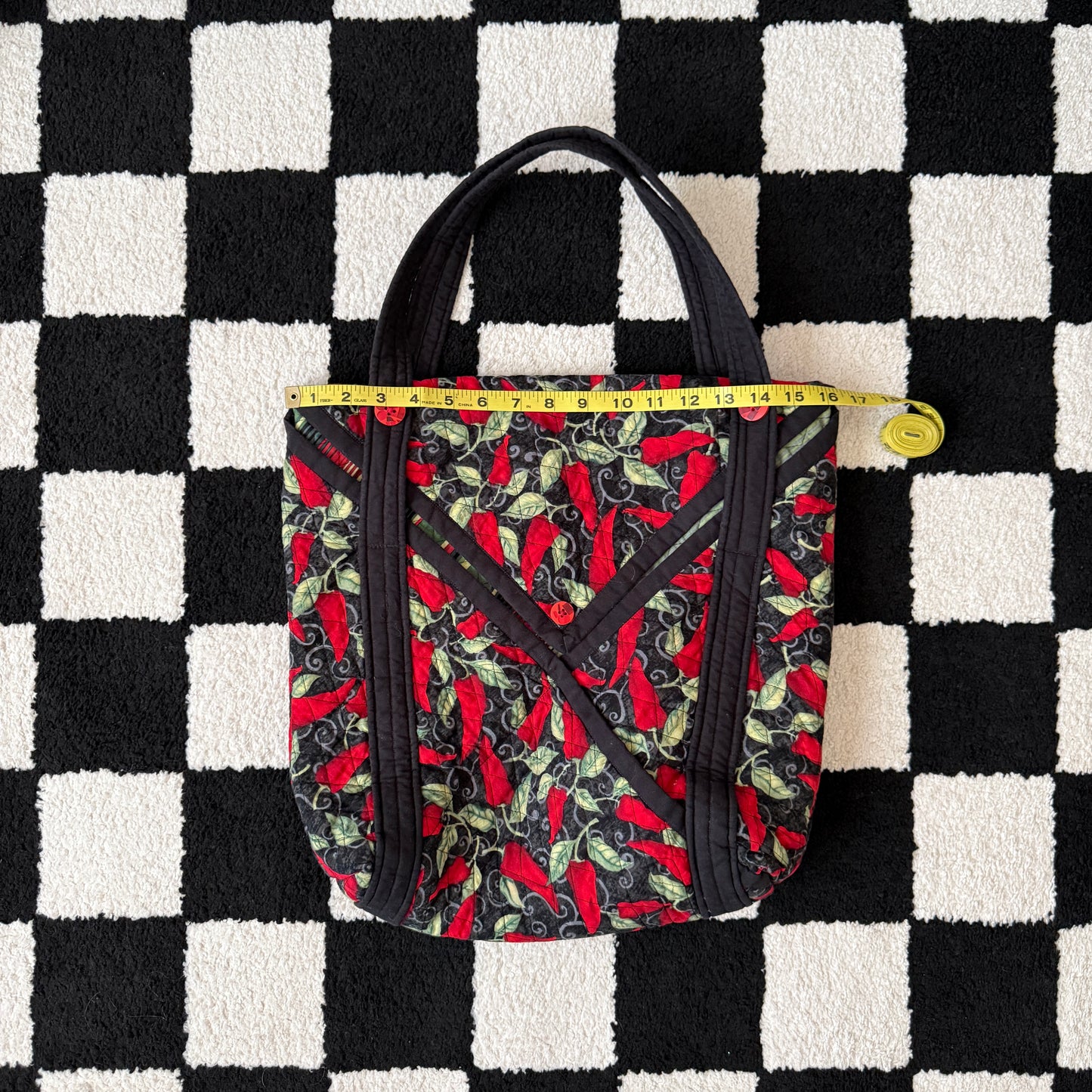 unique vintage whimsical 90s y2k graphic tote bag