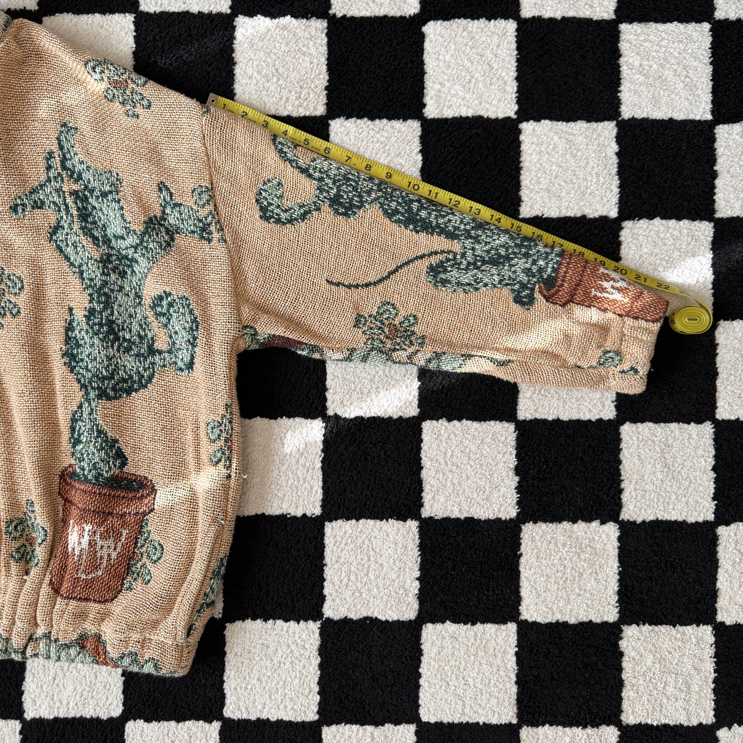 unique vintage whimsy 90s y2k DISNEY knit cardigan sweater