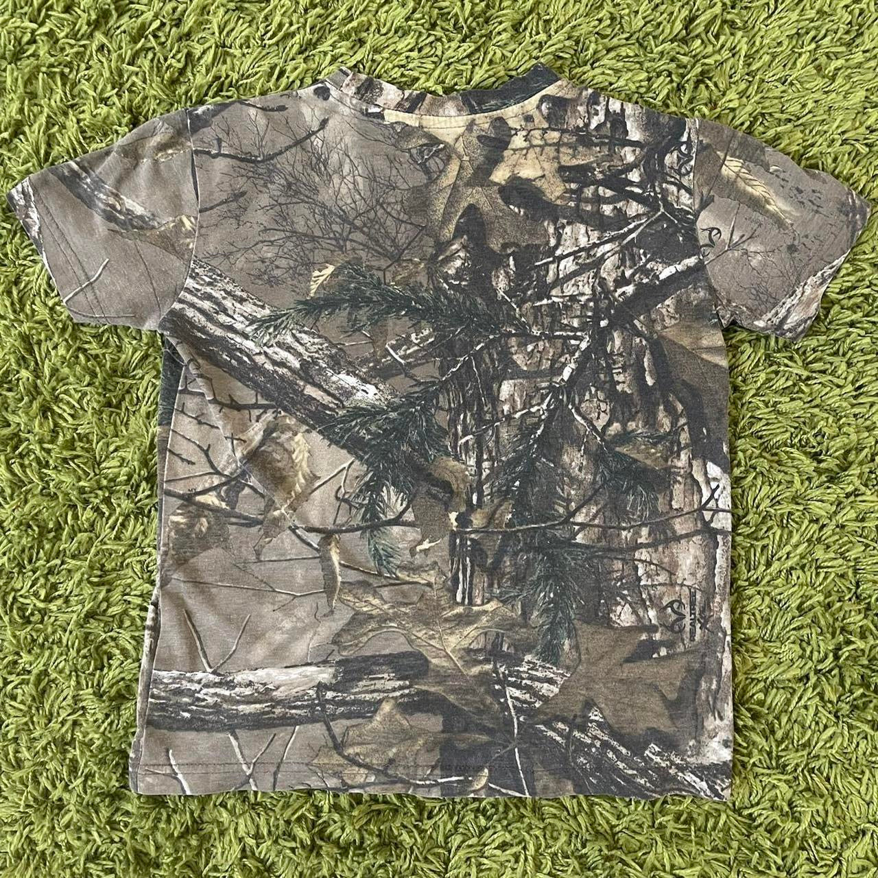 alaska wildlife camo baby tee