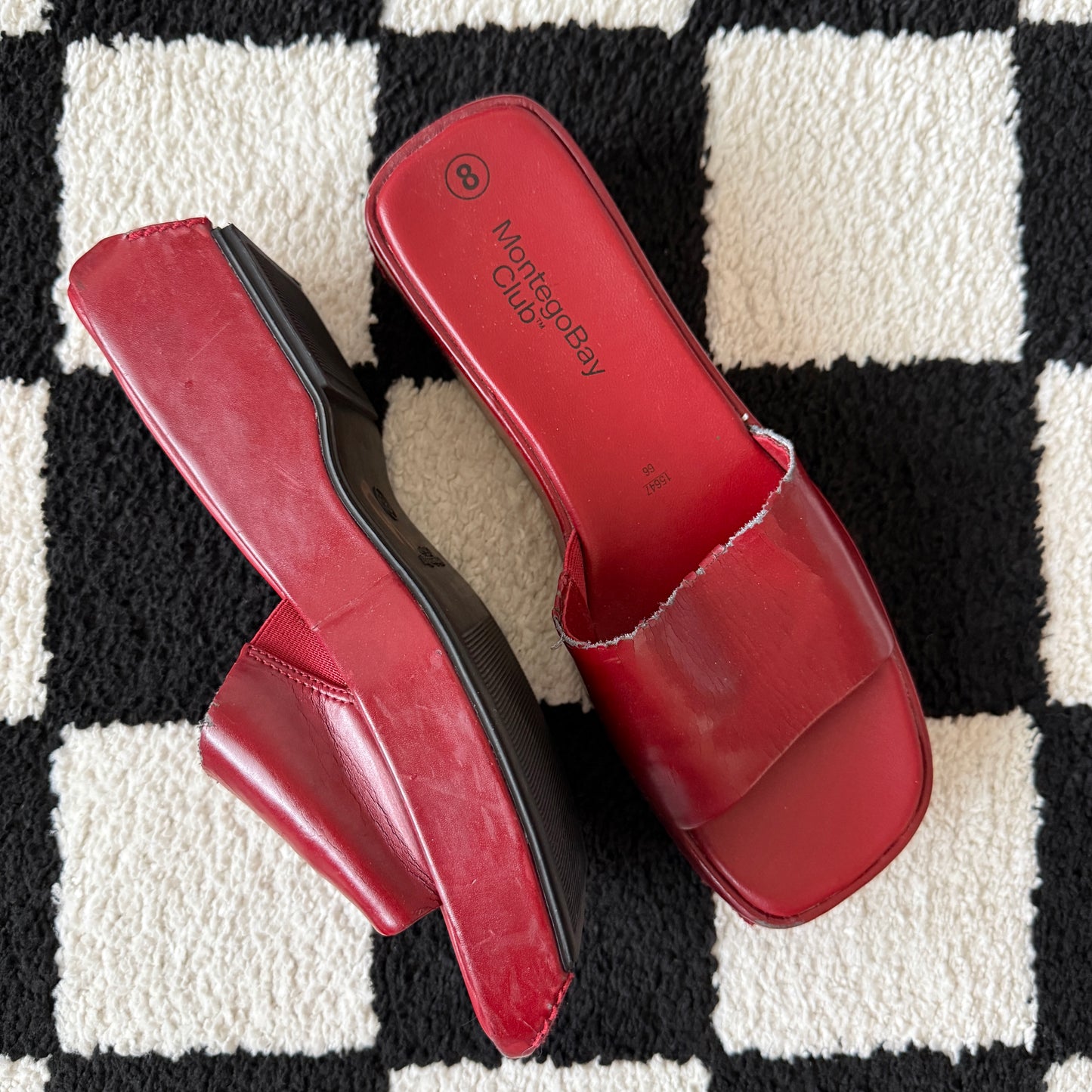 unique vintage whimsical 90s y2k chunky sandals