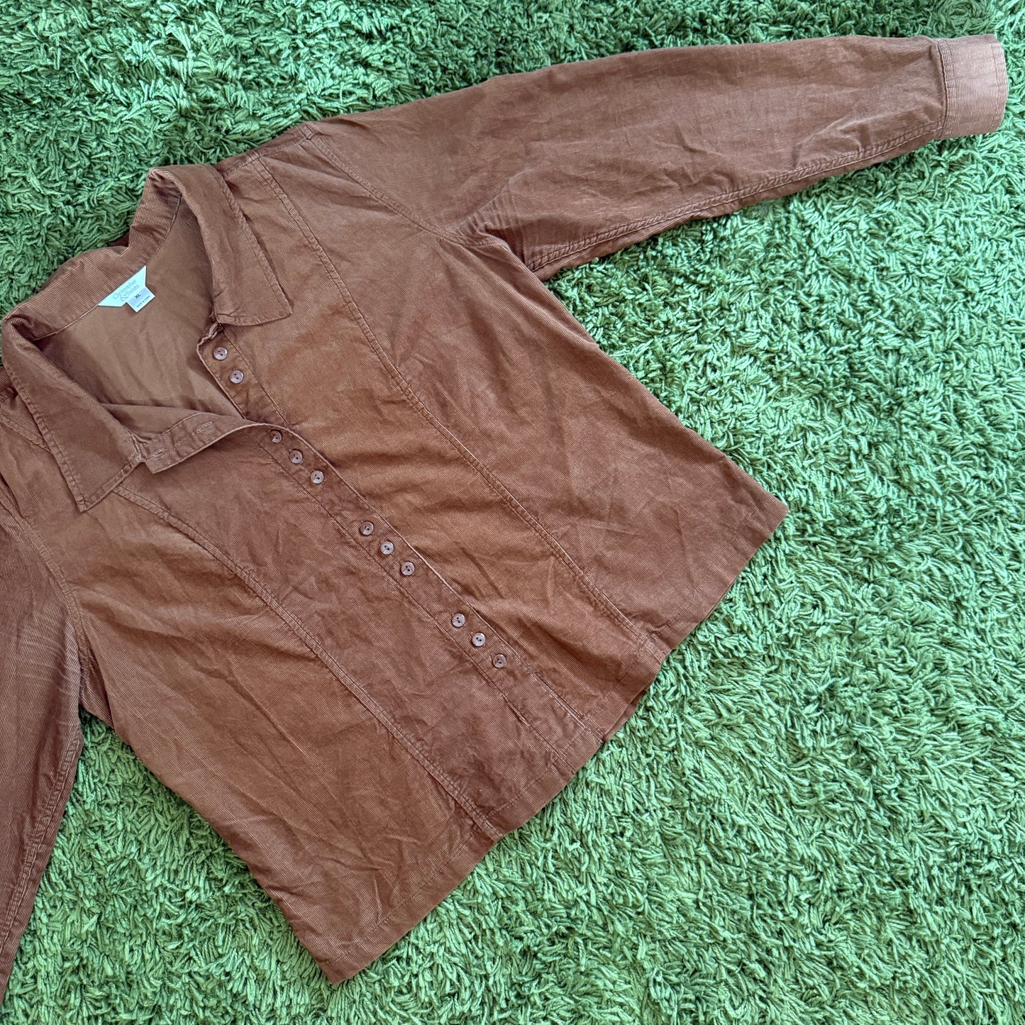 vintage whimsy 90s y2k CHRISTOPHER & BANKS button up top