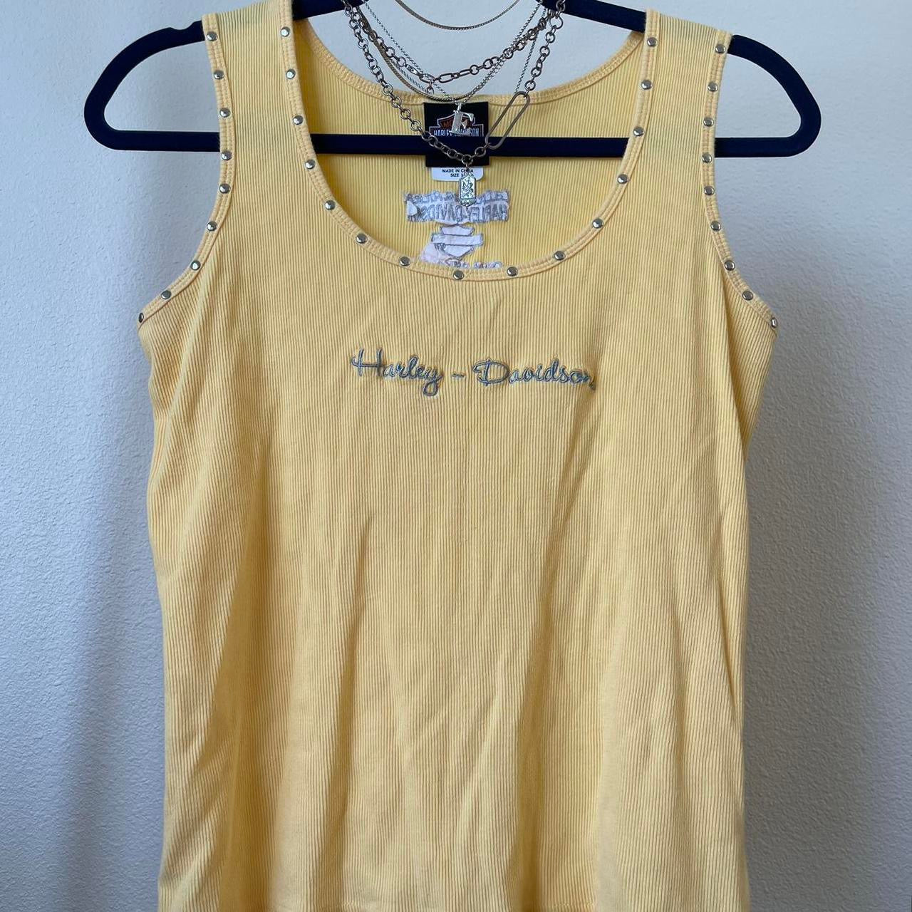 embroidered tank top