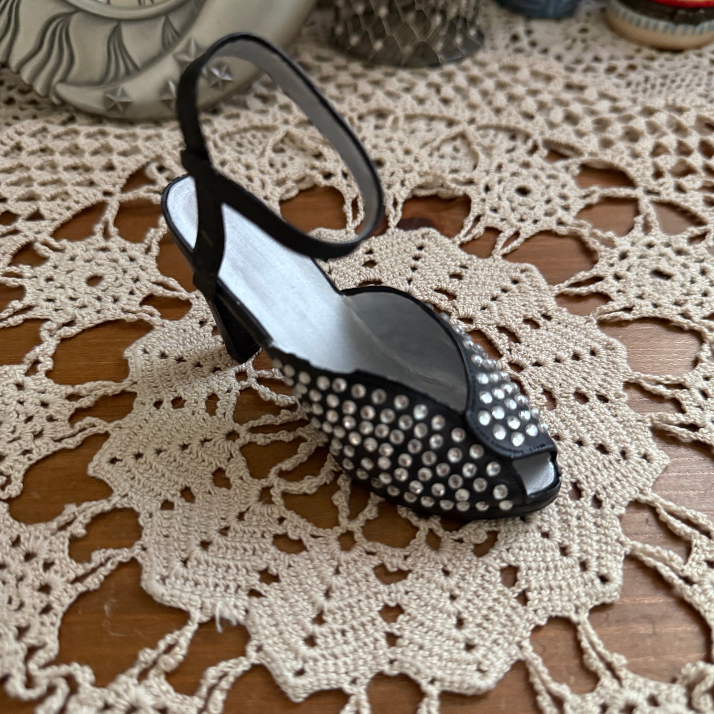 whimsical high heel trinket collectable
