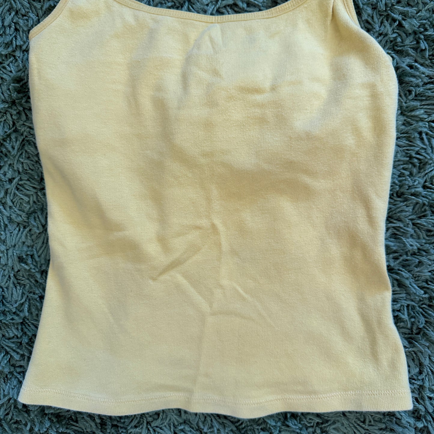 vintage whimsical 90s y2k COPPER KEY cami top