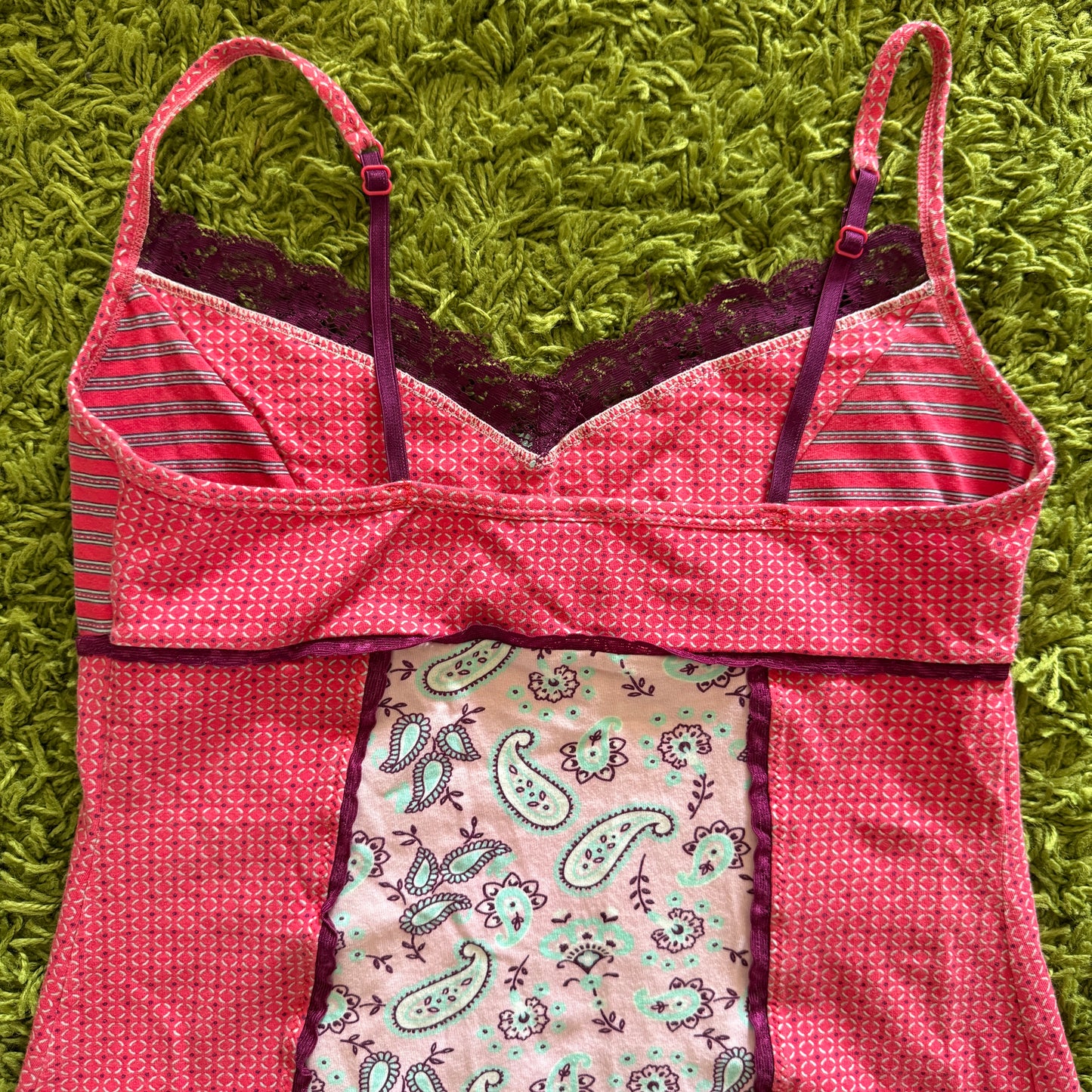 unique vintage whimsical 90s y2k cami top