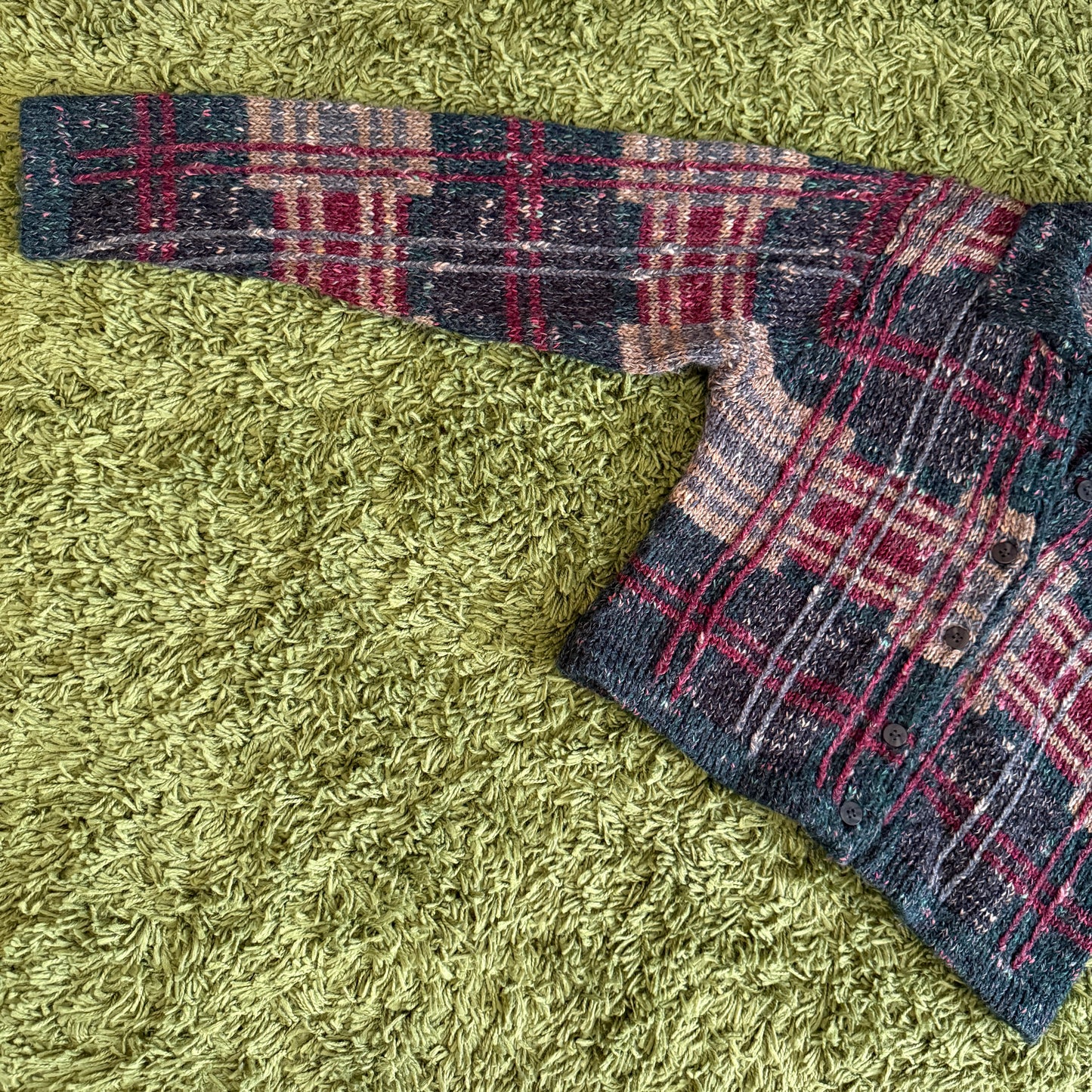 unique vintage whimsy 90s y2k MAURICES knit cardigan sweater
