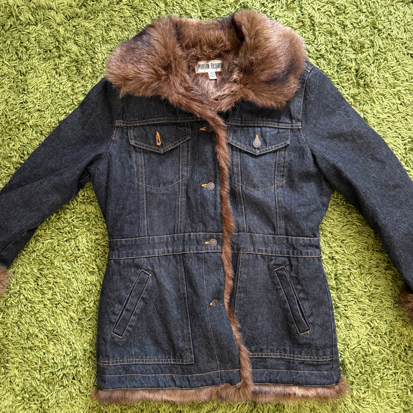 vintage whimsy 90s y2k MARVIN RICHARDS penny lane coat