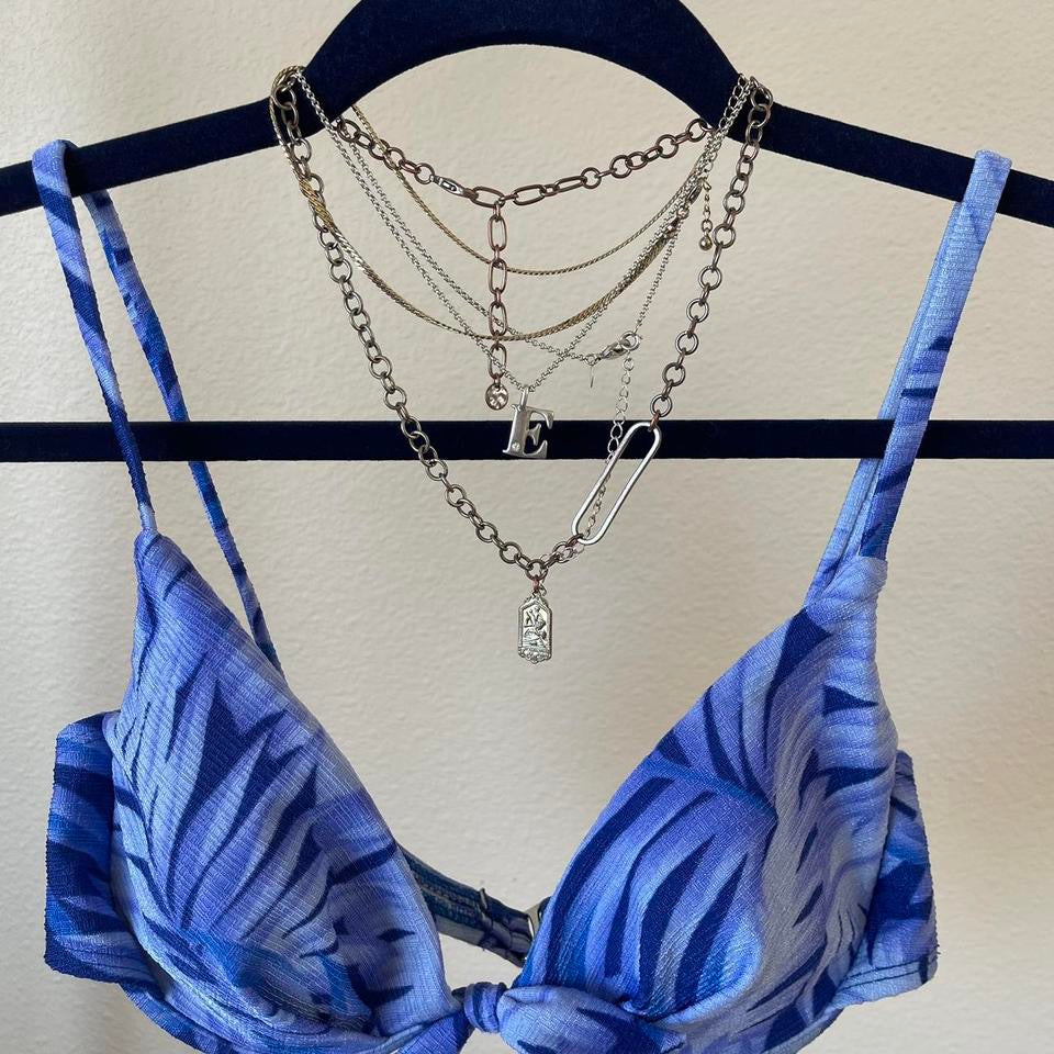 vintage whimsy 90s y2k swim top