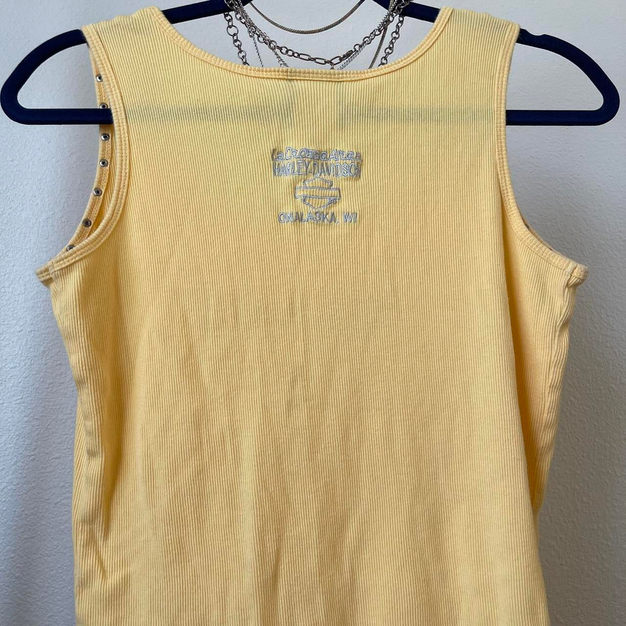 embroidered tank top