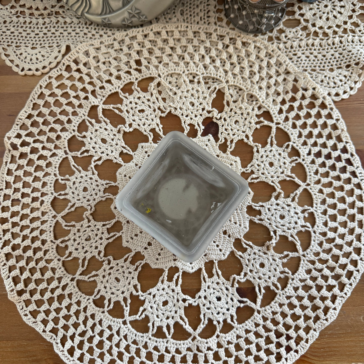 unique vintage whimsical celestial spiral candle holder