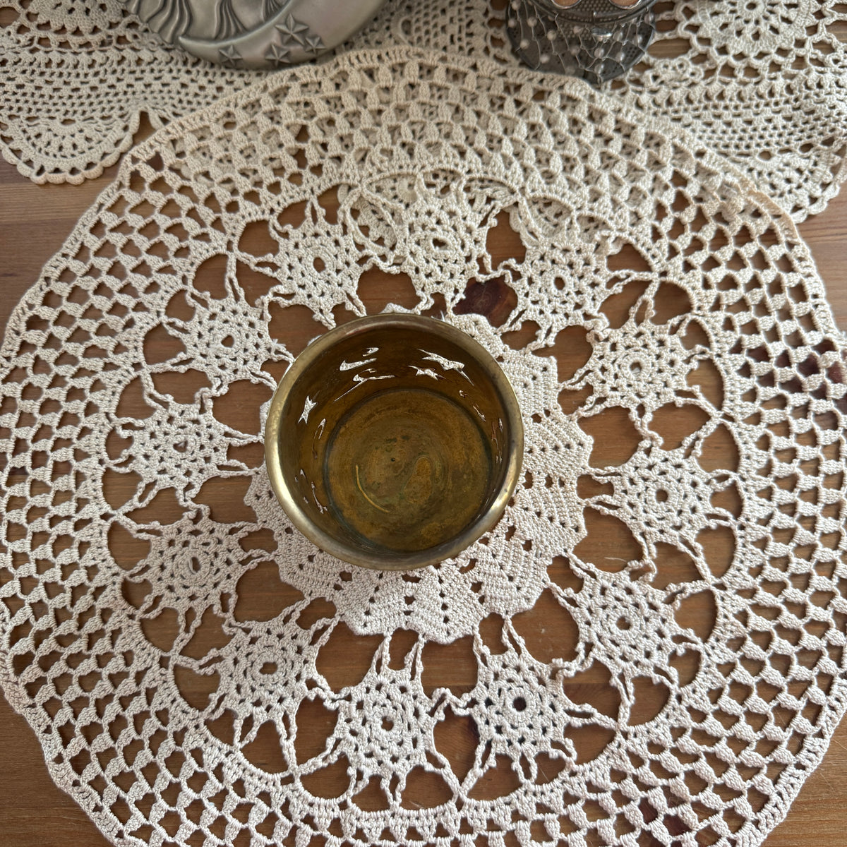 unique vintage whimsical celestial star candle holder