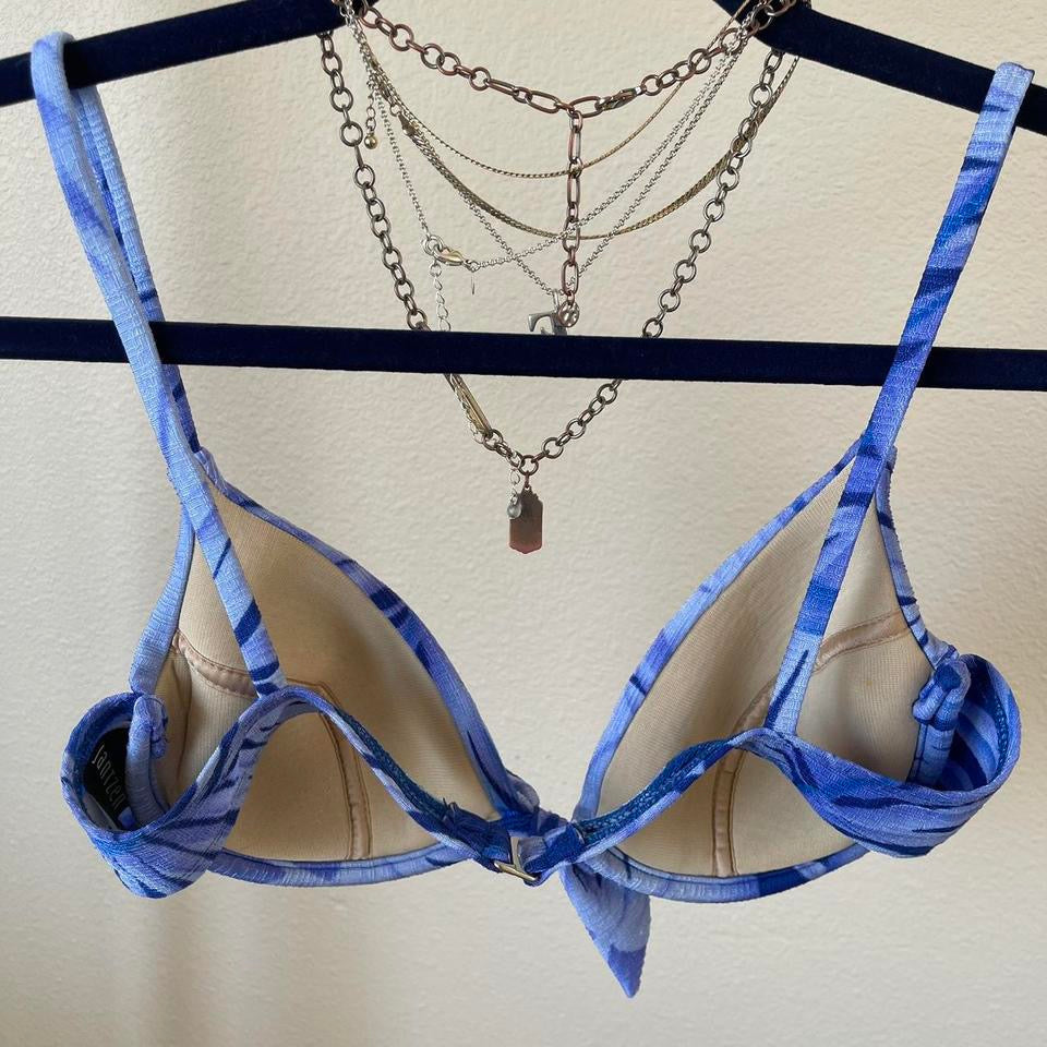 vintage whimsy 90s y2k swim top