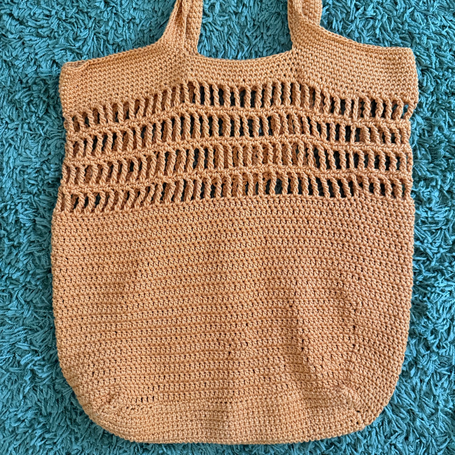 unique vintage whimsical 90s y2k crochet tote bag
