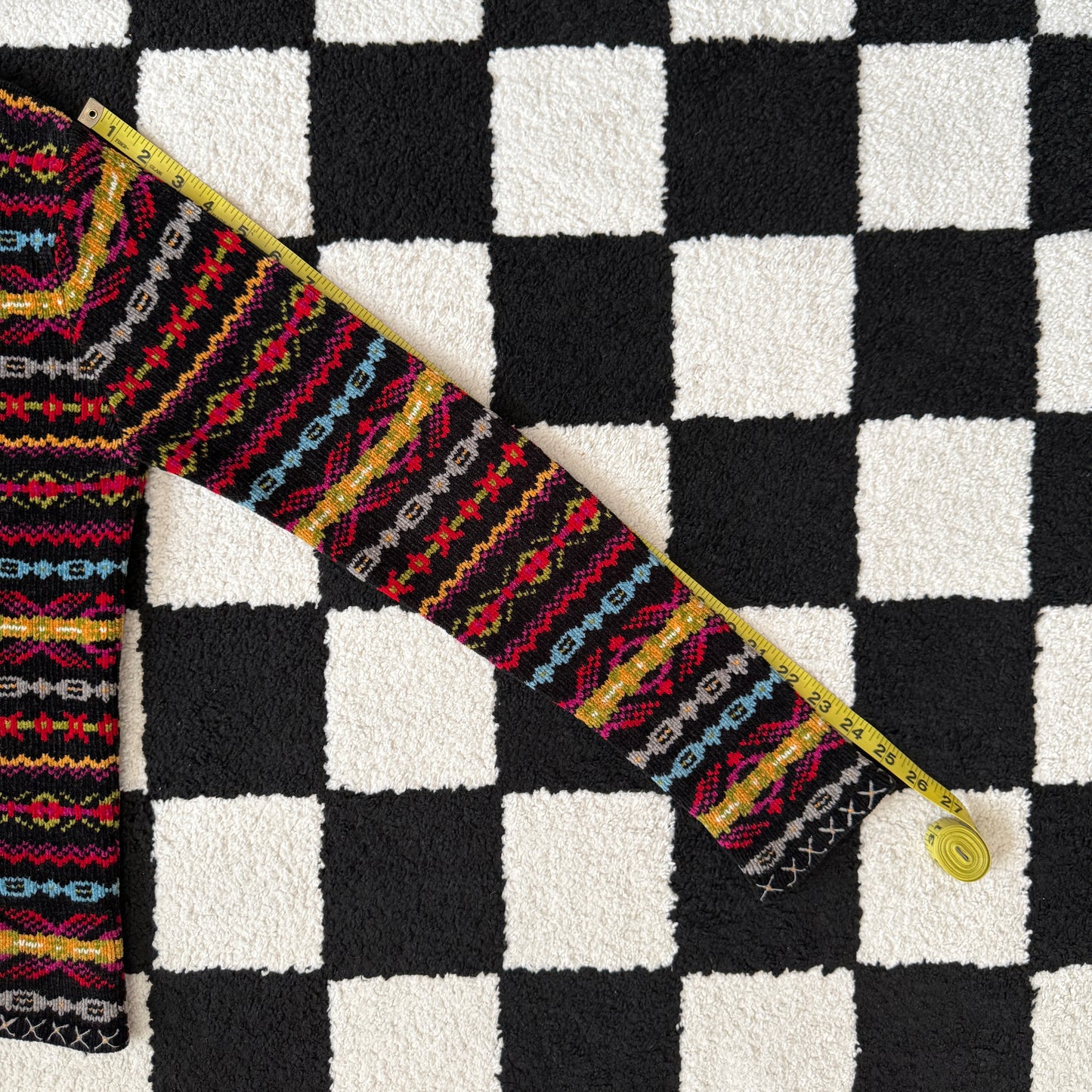 unique vintage whimsy 90s y2k knit cardigan sweater