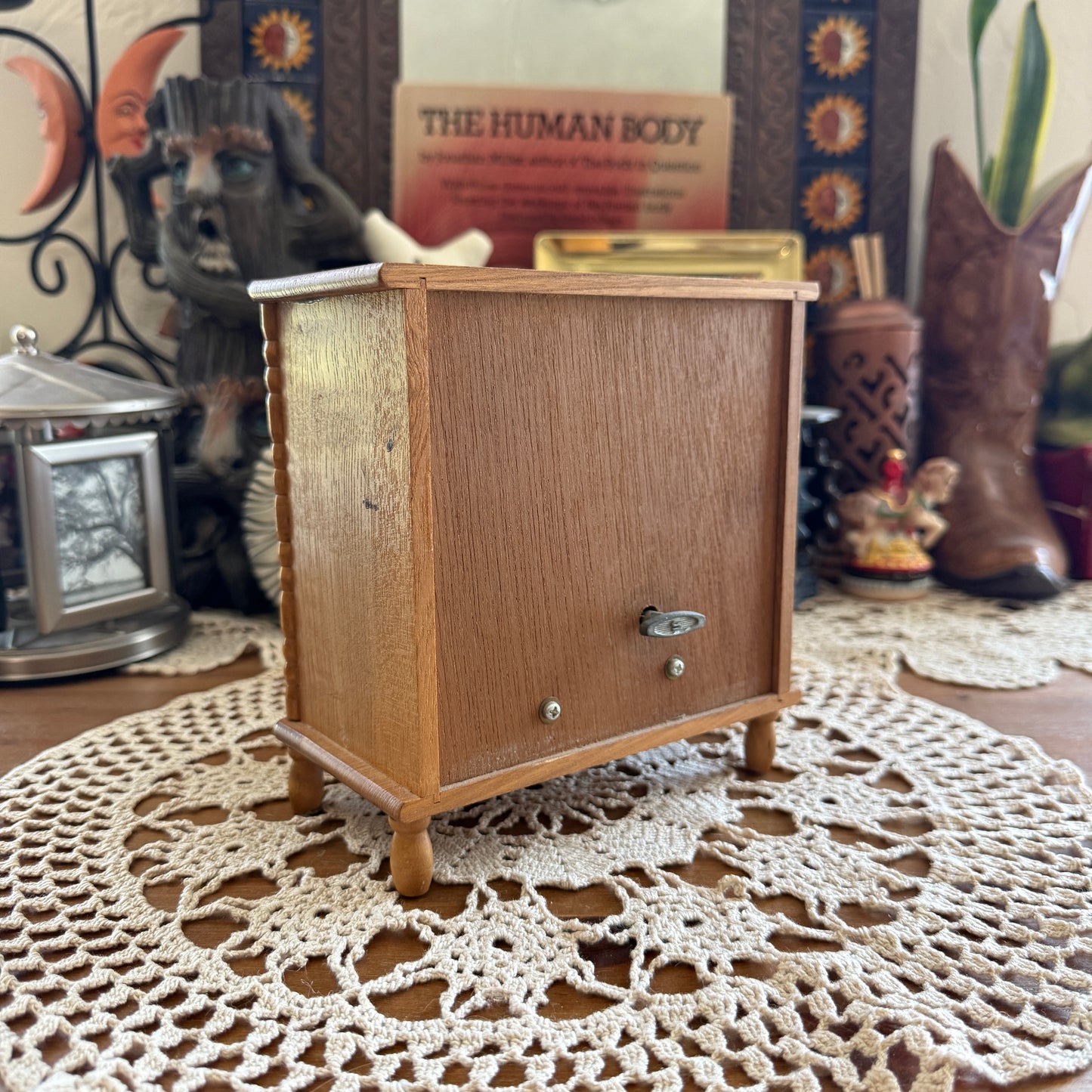 unique vintage whimsical jewelry holder