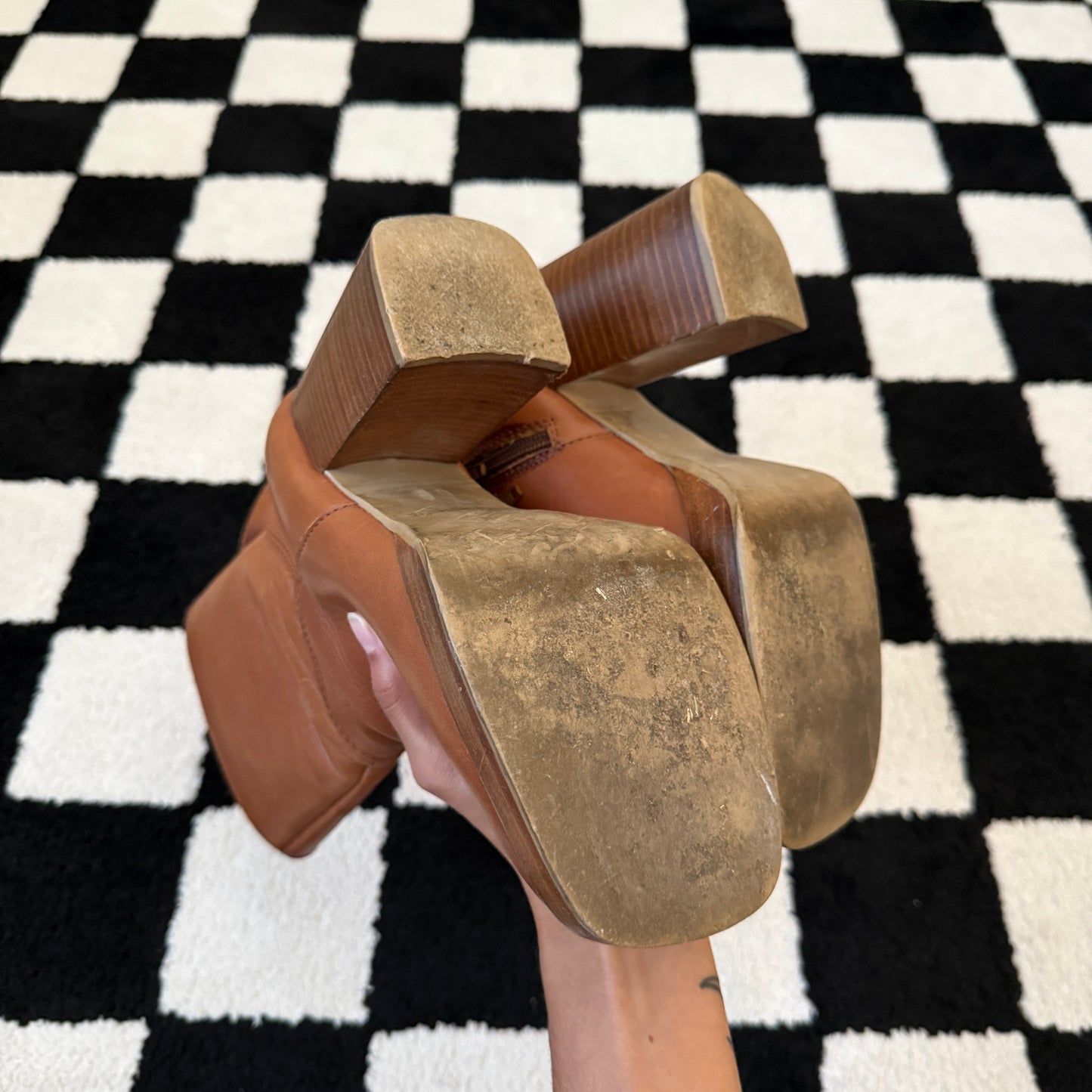 vintage whimsy 90s y2k CANDIE’S chunky platform boots