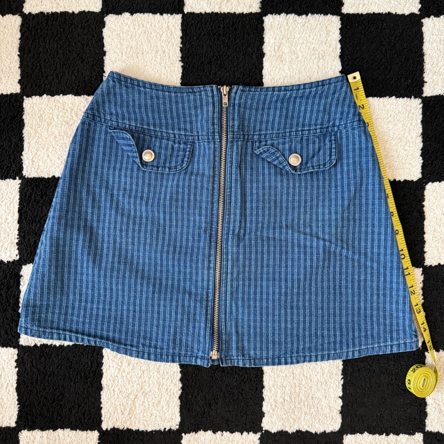 unique vintage whimsy 90s y2k NO EXCUSES mini skirt