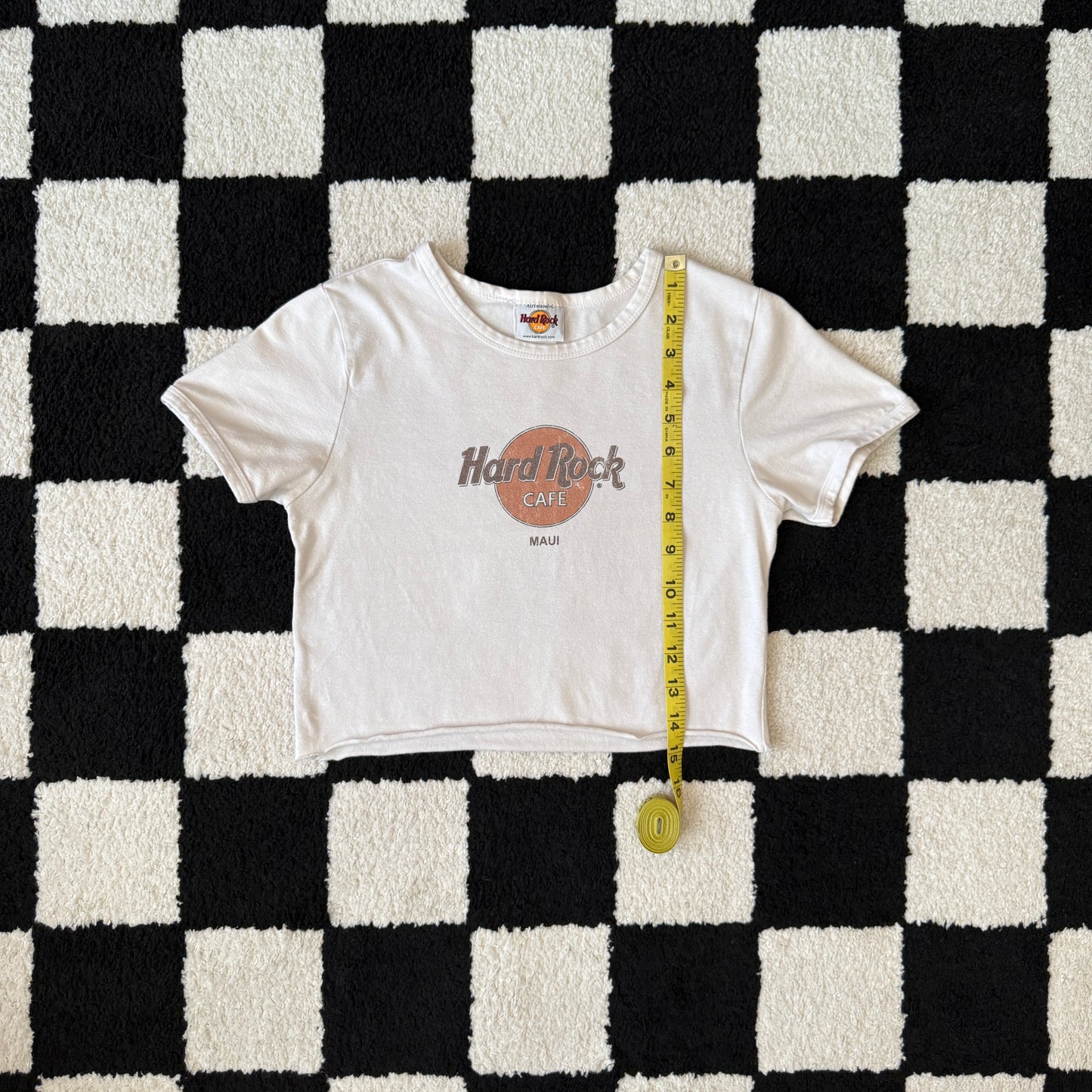 unique vintage whimsy 90s y2k HARD ROCK CAFE graphic baby tee