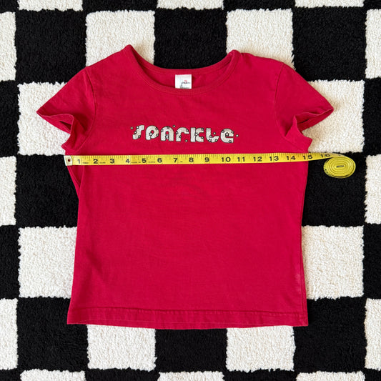 vintage whimsy 90s y2k graphic baby tee