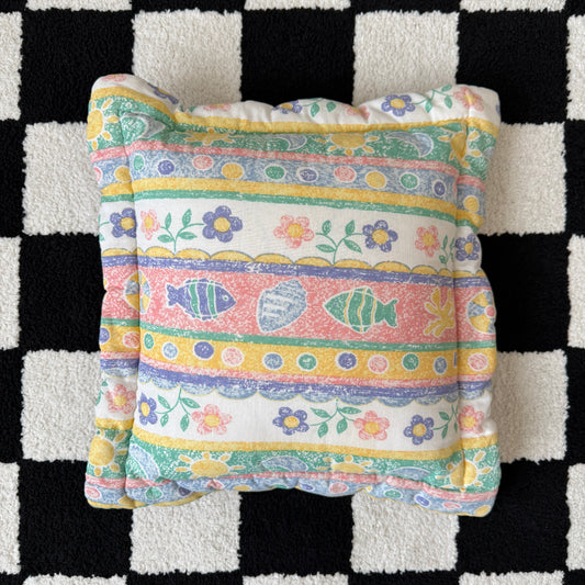 unique vintage whimsical celestial throw pillow