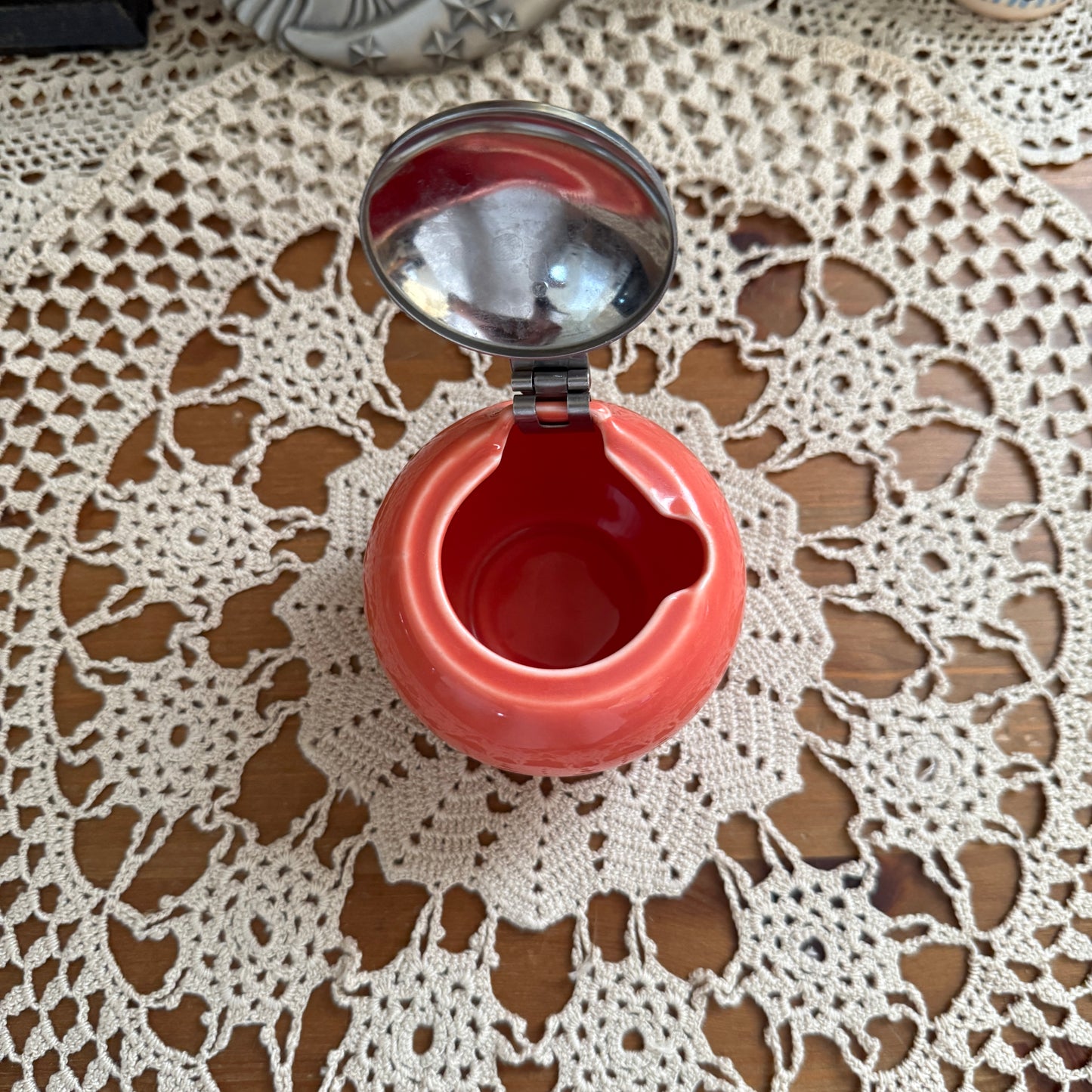 unique vintage whimsical trinket jar