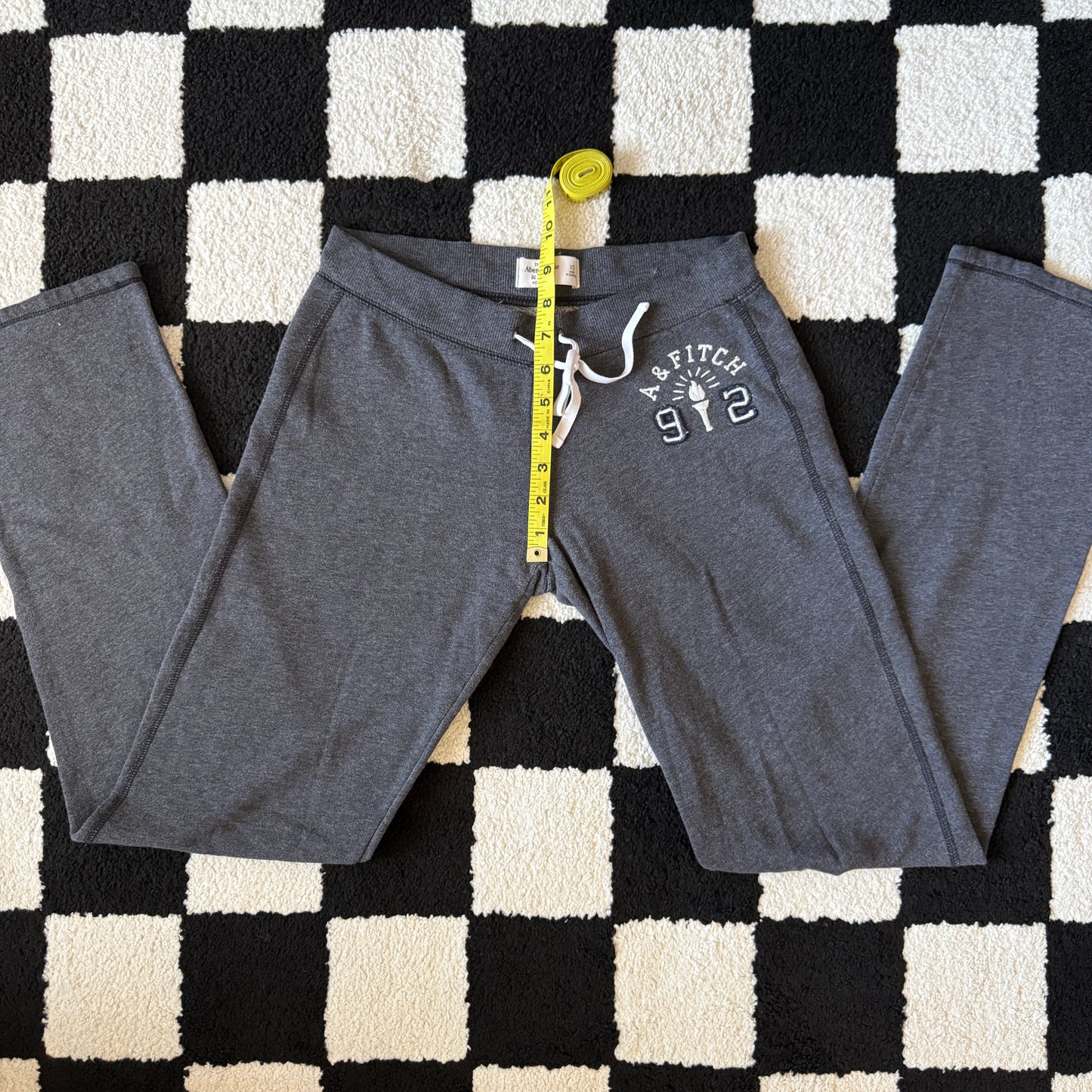 vintage whimsy 90s y2k ABERCROMBIE & FITCH embroidered lounge pants