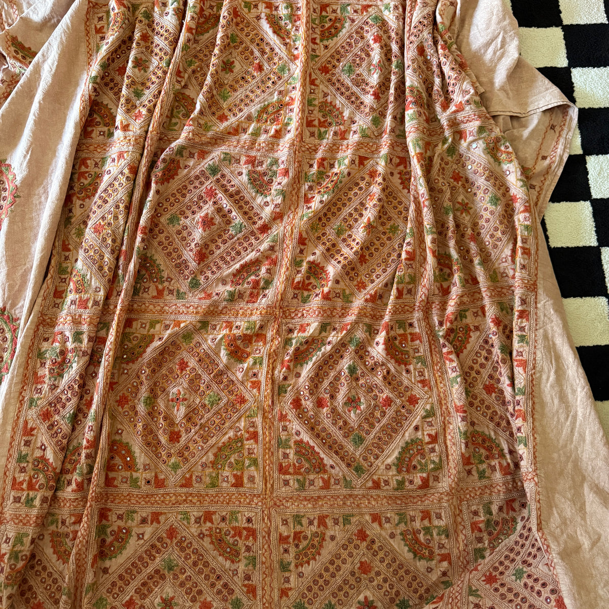 unique vintage whimsical cover blanket