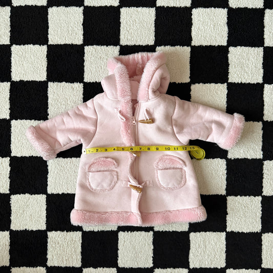 unique vintage whimsical 90s y2k velour coat (INFANT)