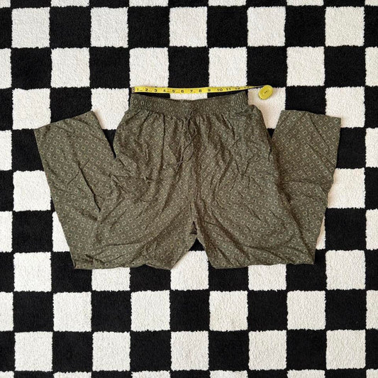 unique vintage whimsy 90s high waisted pants