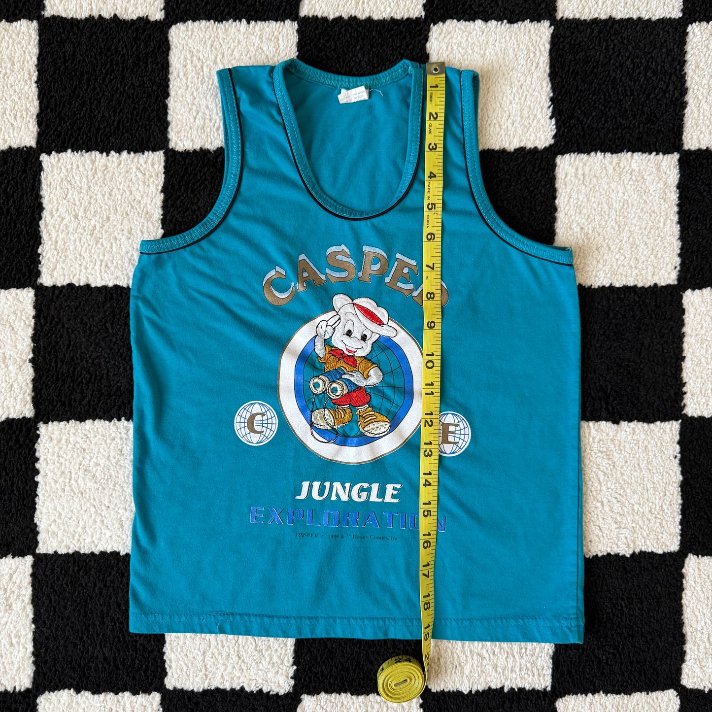 unique vintage whimsy 90s y2k embroidered tank top