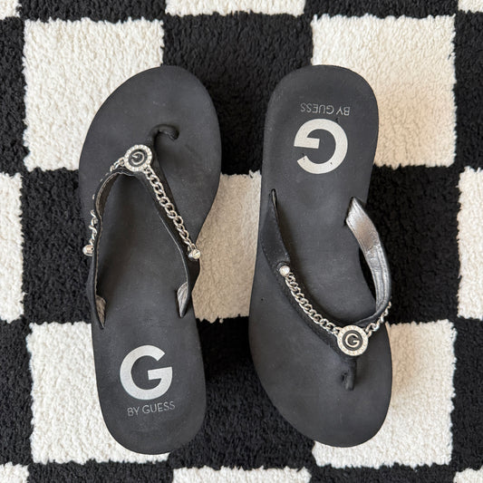 vintage whimsical 90s y2k chunky sandals