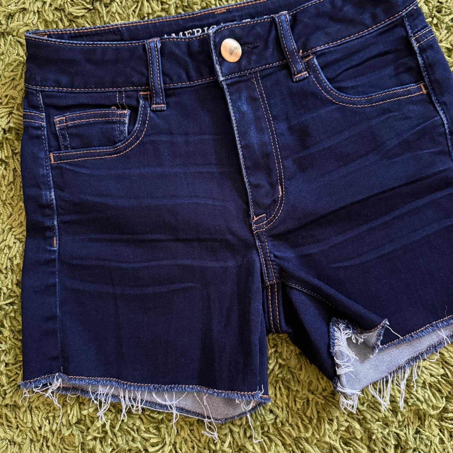 whimsy 90s y2k AMERICAN EAGLE OUTFITTERS denim shorts