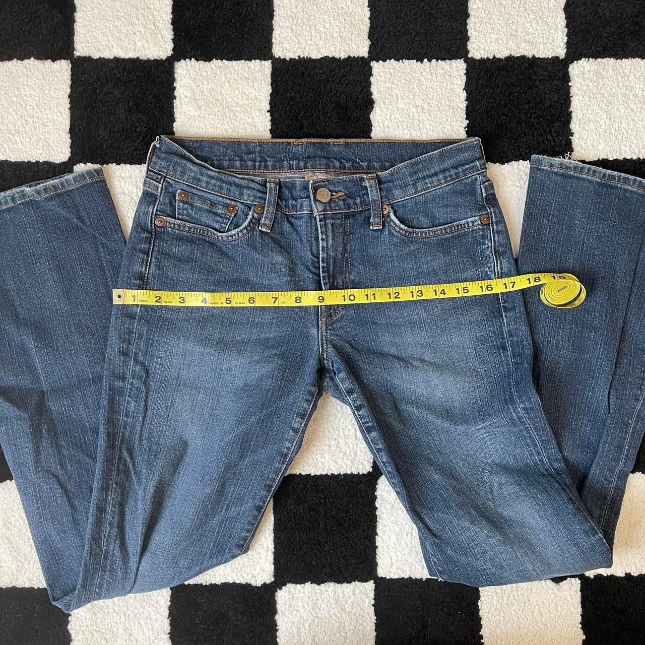 low rise lucky brand y2k denim pants