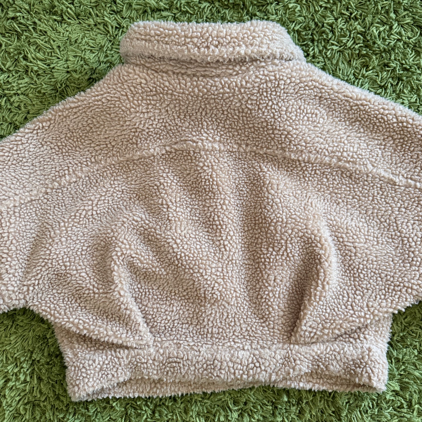 unique whimsy 90s y2k BOOHOO teddy coat