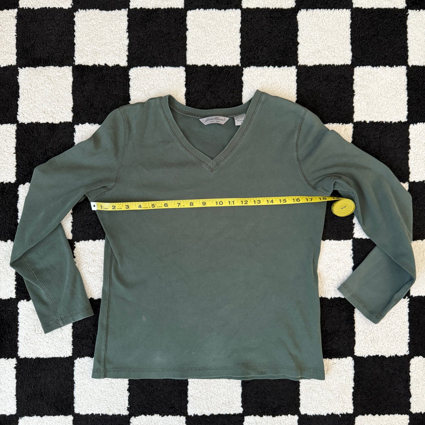 vintage whimsy 90s y2k EDDIE BAUER knit sleeved top