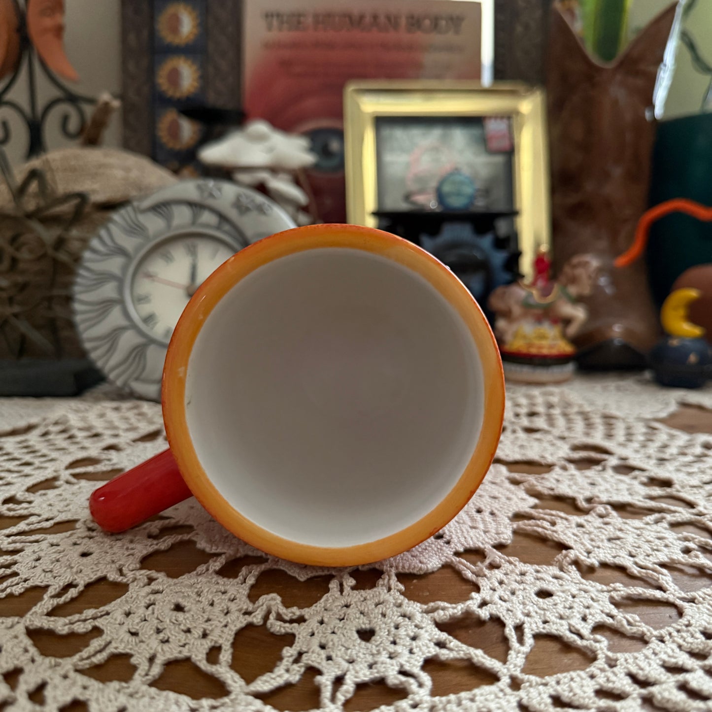 unique vintage whimsical mug