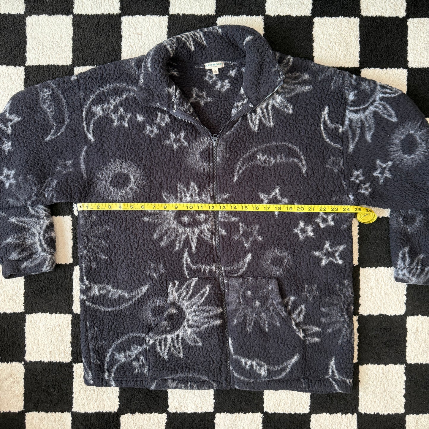 unique vintage whimsy celestial 90s y2k EARTHBOUND cardigan sweater