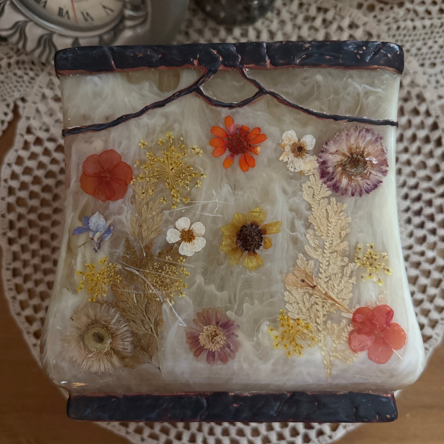 unique vintage whimsical tissue box