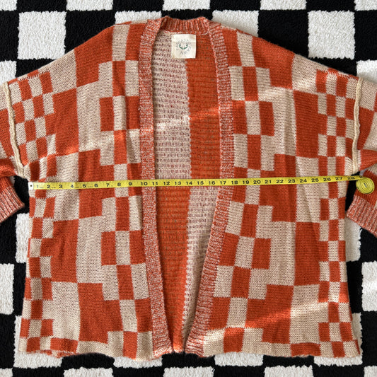 unique vintage whimsy 90s y2k knit cardigan sweater