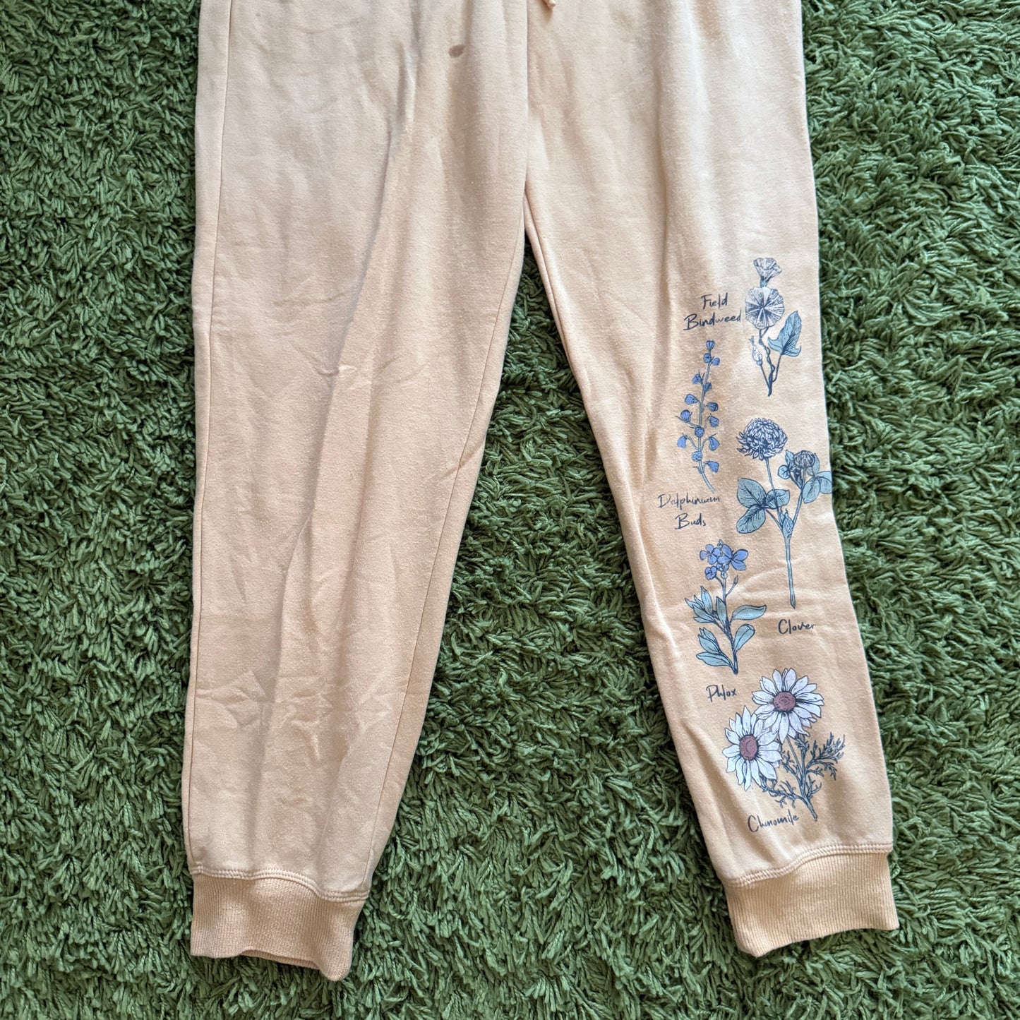 whimsical 90s y2k graphic lounge pants