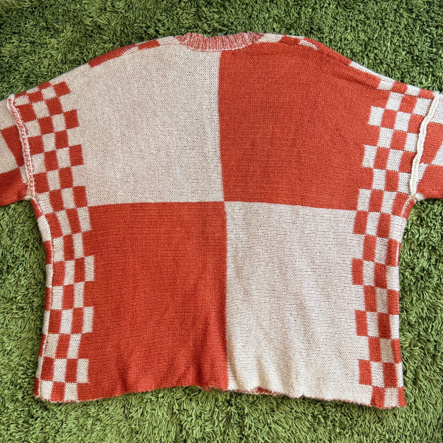 unique vintage whimsy 90s y2k knit cardigan sweater