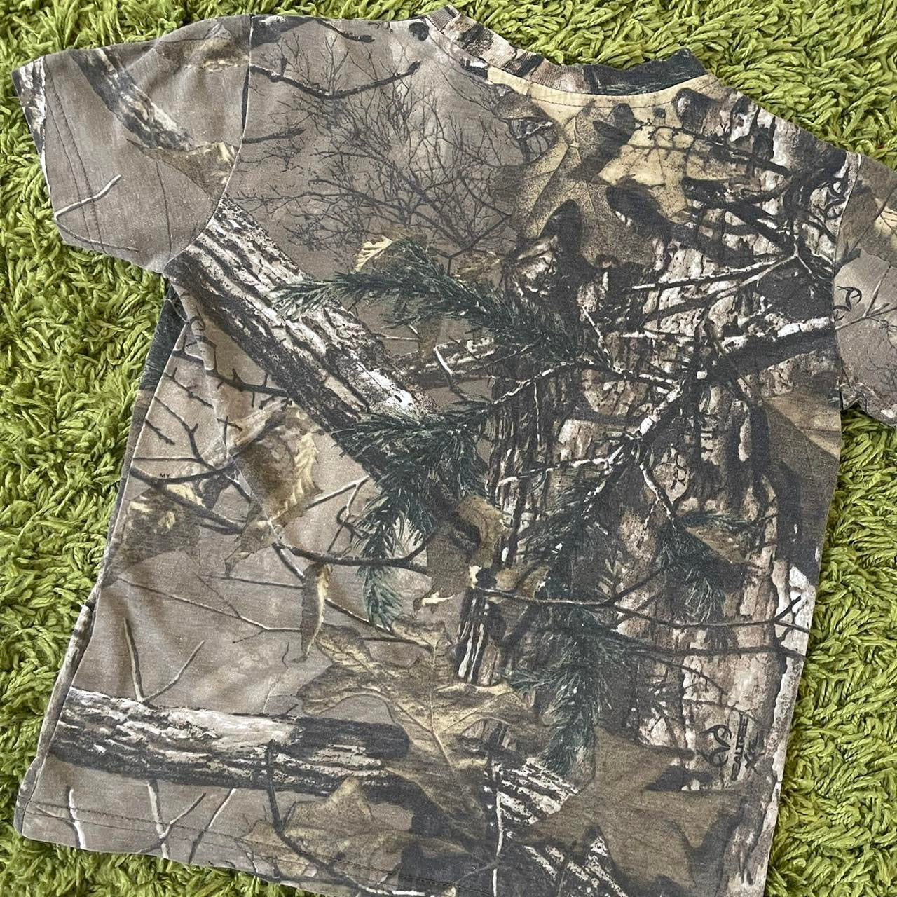 alaska wildlife camo baby tee