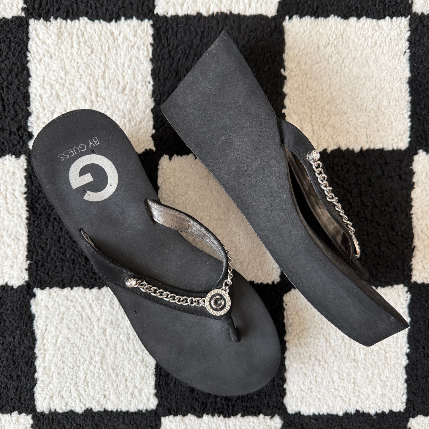 vintage whimsical 90s y2k chunky sandals