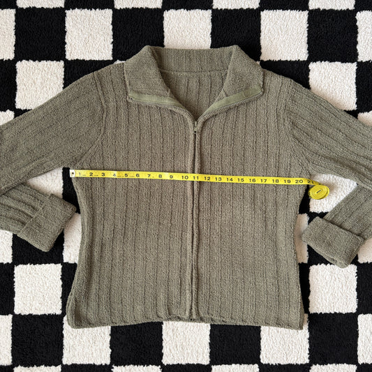 unique vintage whimsical 90s y2k knit cardigan sweater