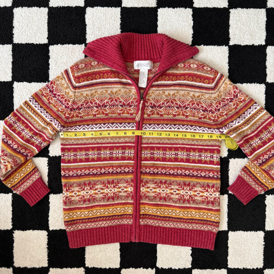 vintage whimsy 90s y2k knit cardigan sweater