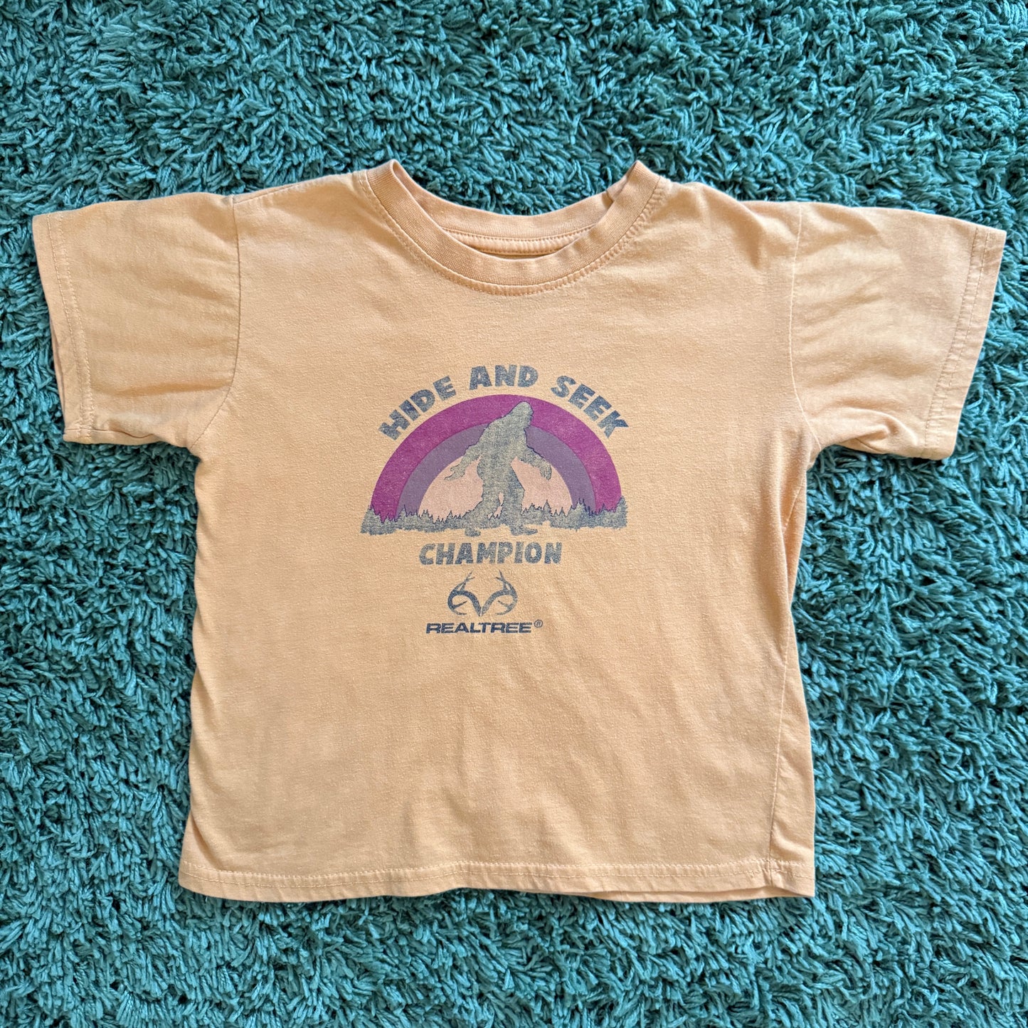 unique vintage whimsy 90s y2k REALTREE graphic baby tee