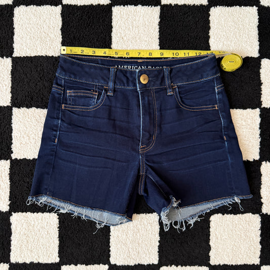whimsy 90s y2k AMERICAN EAGLE OUTFITTERS denim shorts