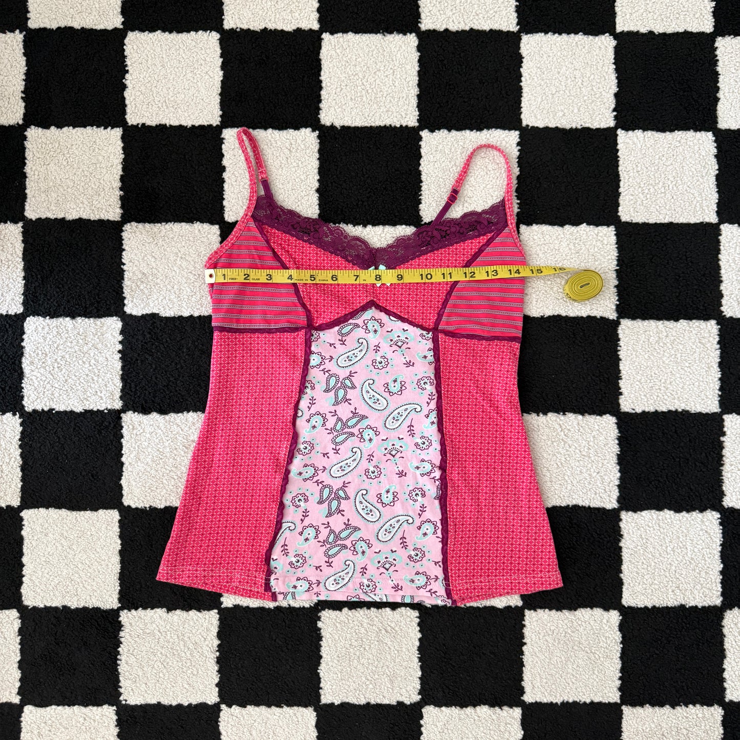 unique vintage whimsical 90s y2k cami top